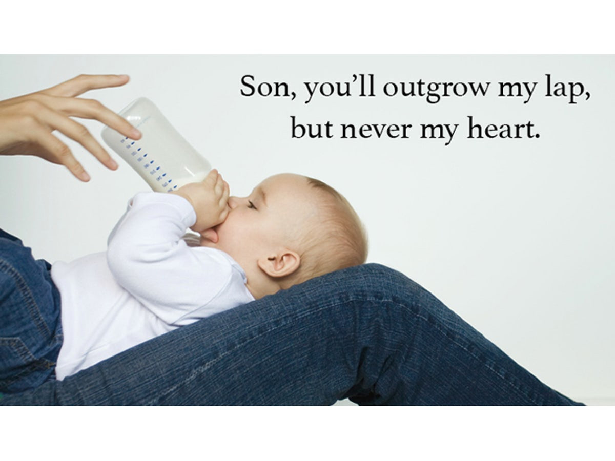 Baby And Mommy Quotes
 Little Boy Quotes From Mommy Because He ll Always Be Your