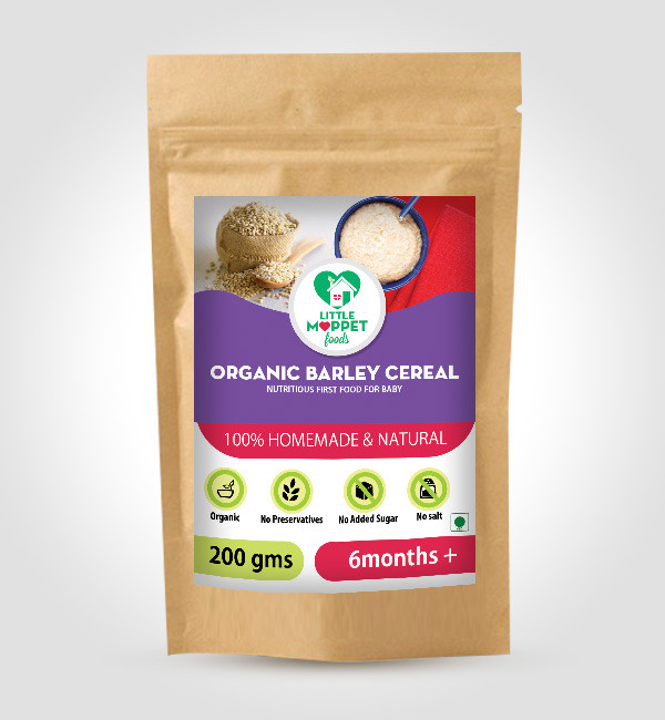 Baby Barley Cereal
 Organic Barley Cereal – MyLittleMoppet Store