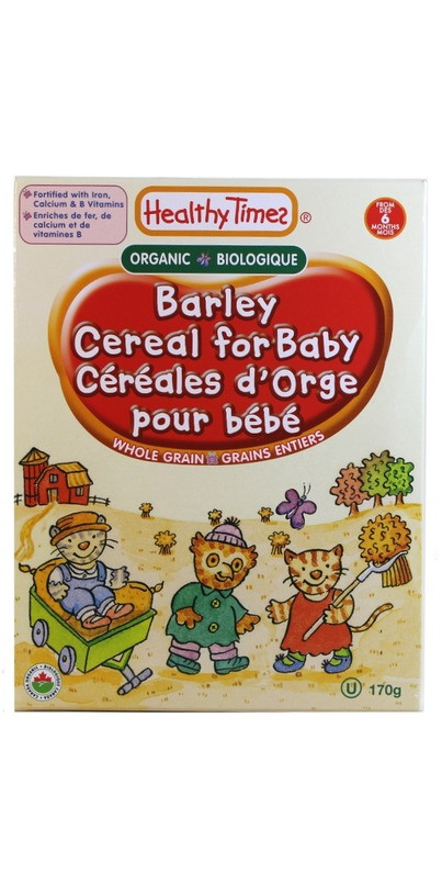 Baby Barley Cereal
 Buy Healthy Times Organic Barley Cereal For Baby 170 g