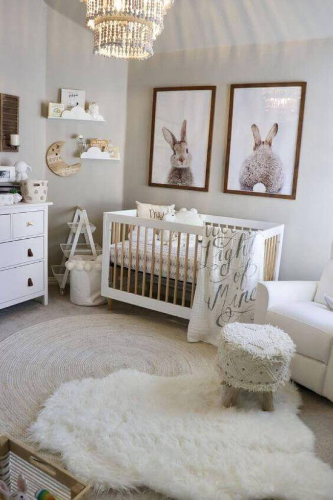 Baby Bedroom Decor Ideas
 27 Cute Baby Room Ideas Nursery Decor for Boy Girl and
