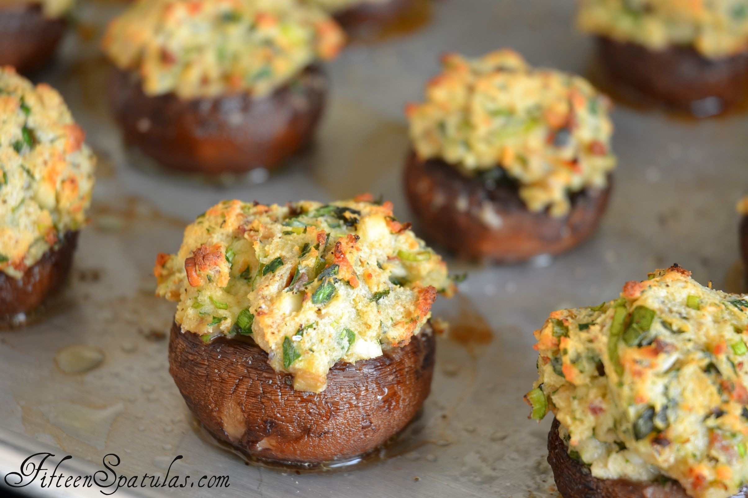 Baby Bella Mushrooms Recipes
 Baby bella mushrooms stuffed with herbs cheese and