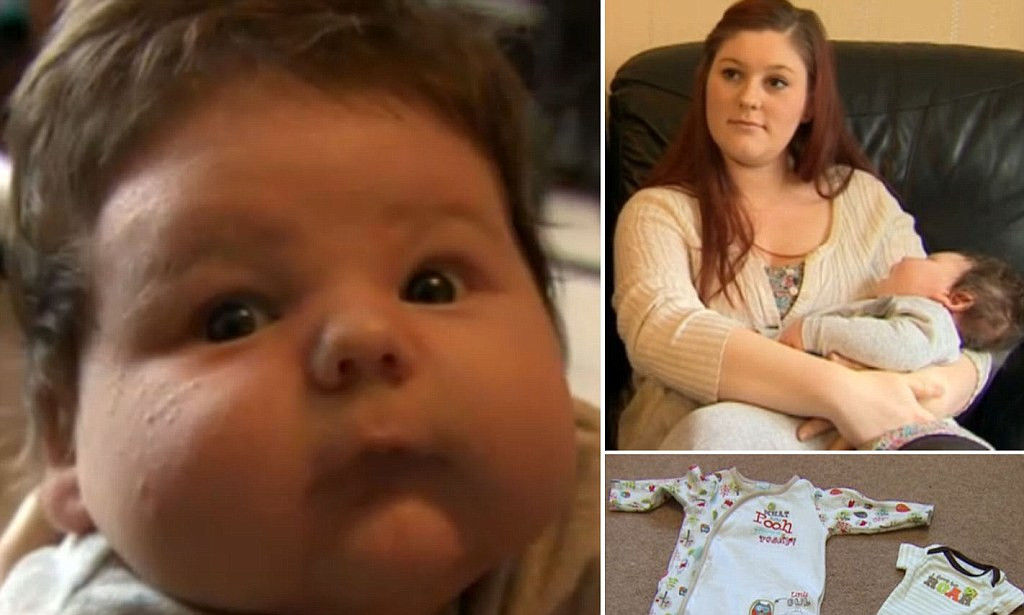 Baby Born With Red Hair Will It Change
 Mother s shock as baby is born weighing 15lb 7oz
