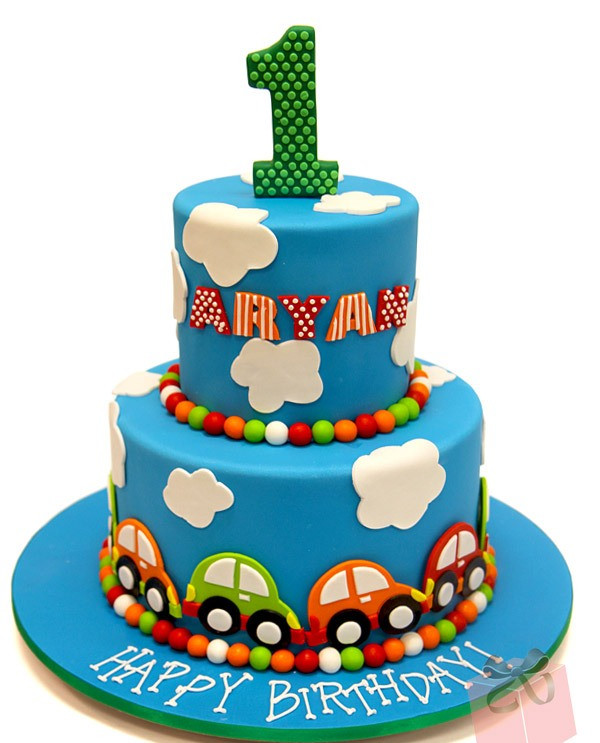 Baby Boy 1st Birthday Cake
 vihaan 1st birthday on Pinterest