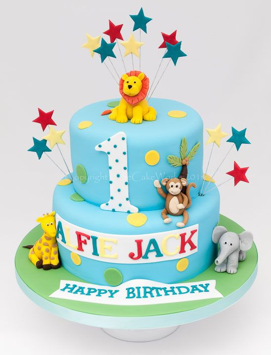 Baby Boy 1st Birthday Cake
 41 best birthday cake 1 year boy images on Pinterest