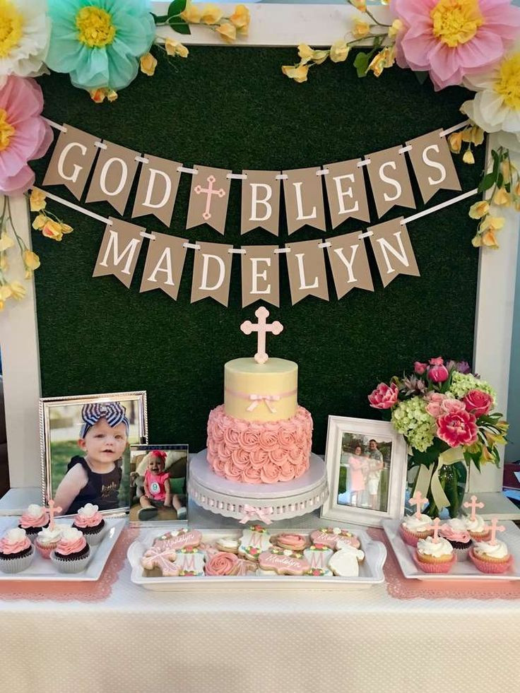 Baby Boy Christening Party Ideas
 603 best Baptism Party Ideas images on Pinterest