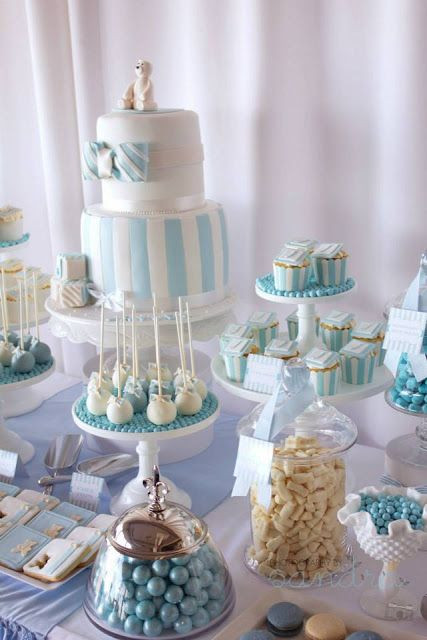 Baby Boy Christening Party Ideas
 Little Big pany