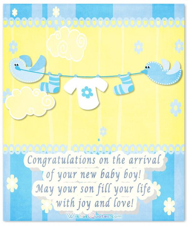 Baby Boy Congratulations Quotes
 Baby Boy Congratulation Messages with Adorable