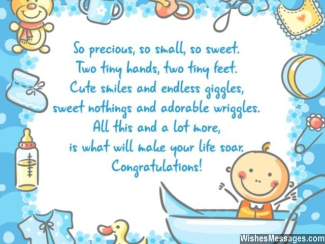 Baby Boy Congratulations Quotes
 Congratulations for Baby Boy Newborn Wishes and Quotes