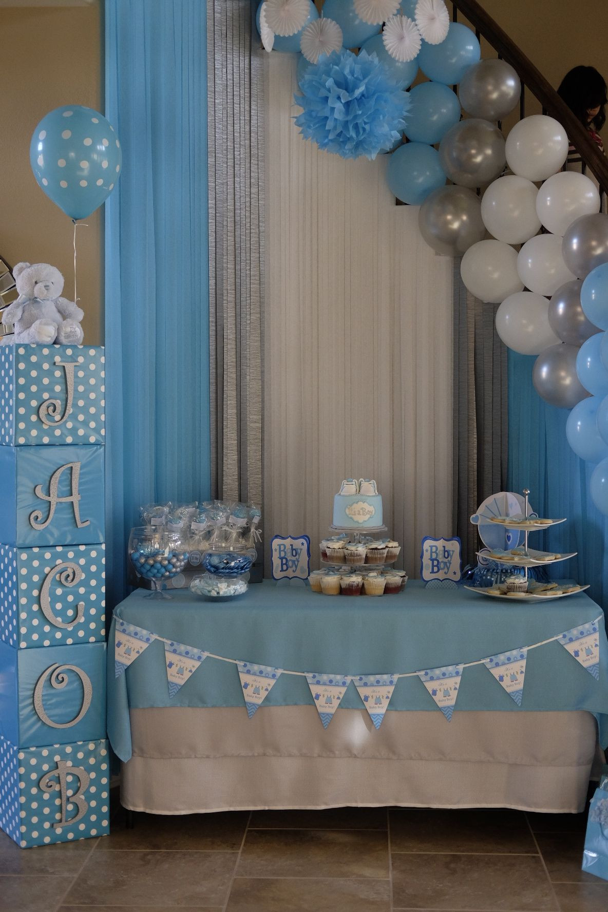 Baby Boy Shower Decorations Ideas
 Pin by Jennelyn Escoto on BABY JACOB SHOWER in 2019