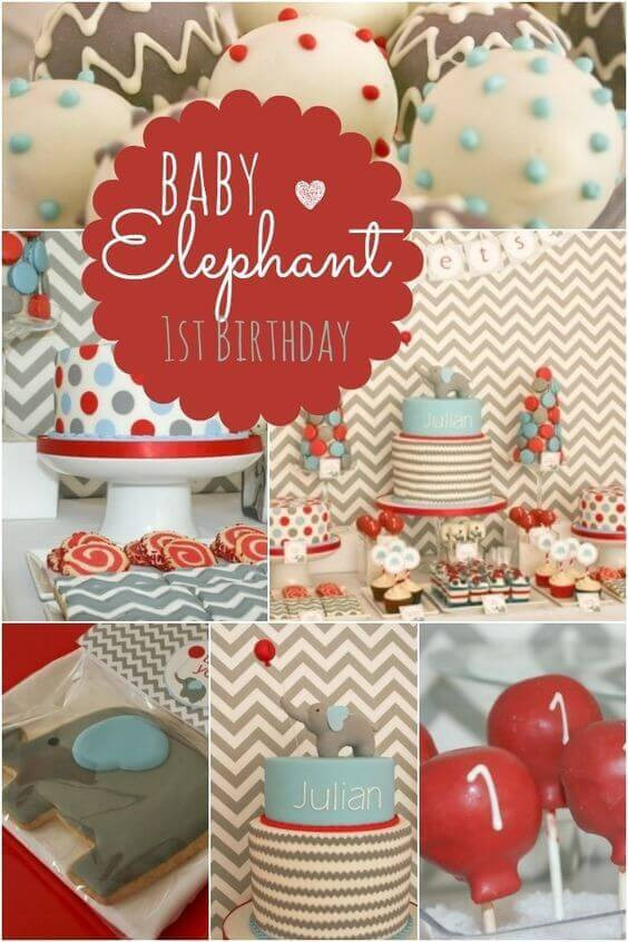 Baby Boy Themed Party
 15 Creative Baby Elephant Party Ideas Spaceships and