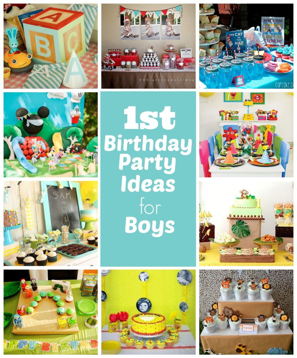 Baby Boys 1St Birthday Party Supplies
 1st Birthday Party Ideas for Boys Kids