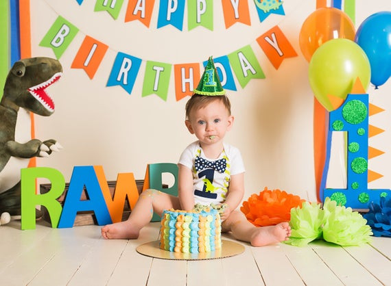 Baby Boys 1St Birthday Party Supplies
 Dinosaur Birthday Outfit Baby Boy First Birthday Shirt 2nd
