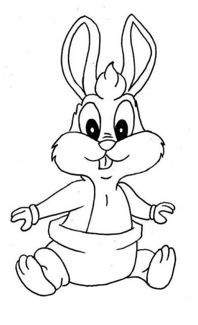 Baby Bunnies Coloring Pages
 Baby Bunny Coloring Pages