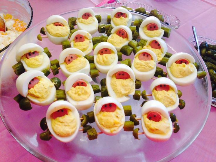 Baby Carriage Deviled Eggs
 Baby Carriage Deviled Eggs party foods