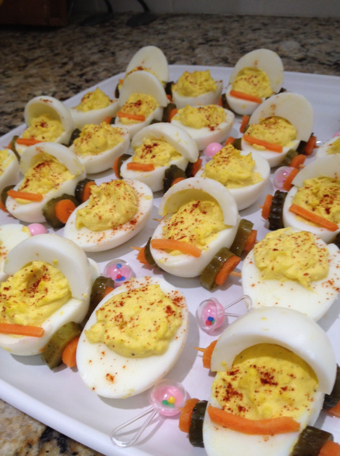 Baby Carriage Deviled Eggs
 Soul Food