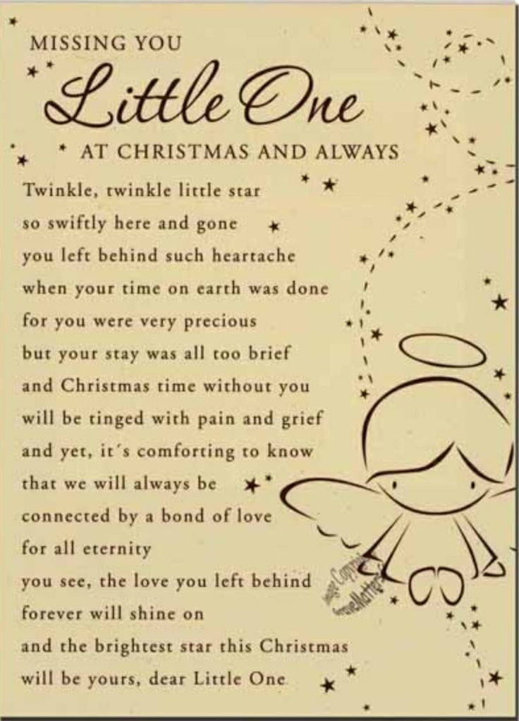 Baby Christmas Quotes
 80 best My Baby Angel images on Pinterest