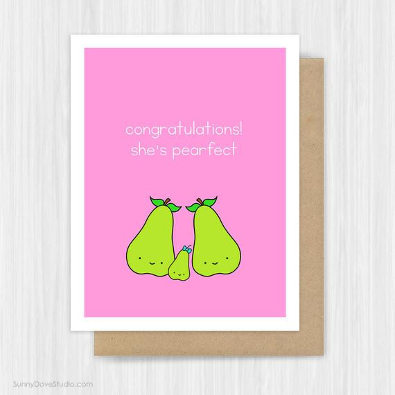 Baby Congrats Gifts
 Baby Congratulations Card Shower Gifts For New Mom Newborn
