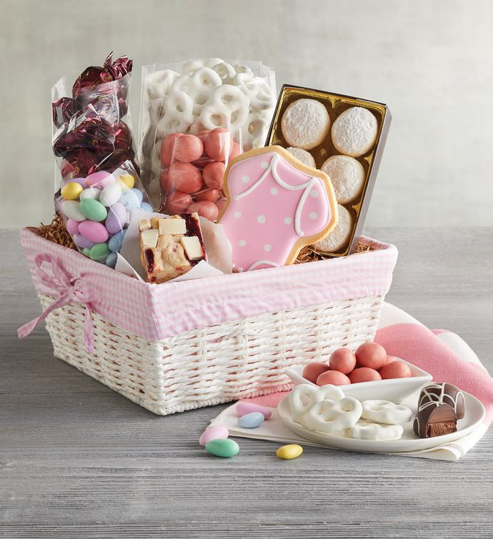 Baby Congrats Gifts
 New Baby Girl Gift Basket
