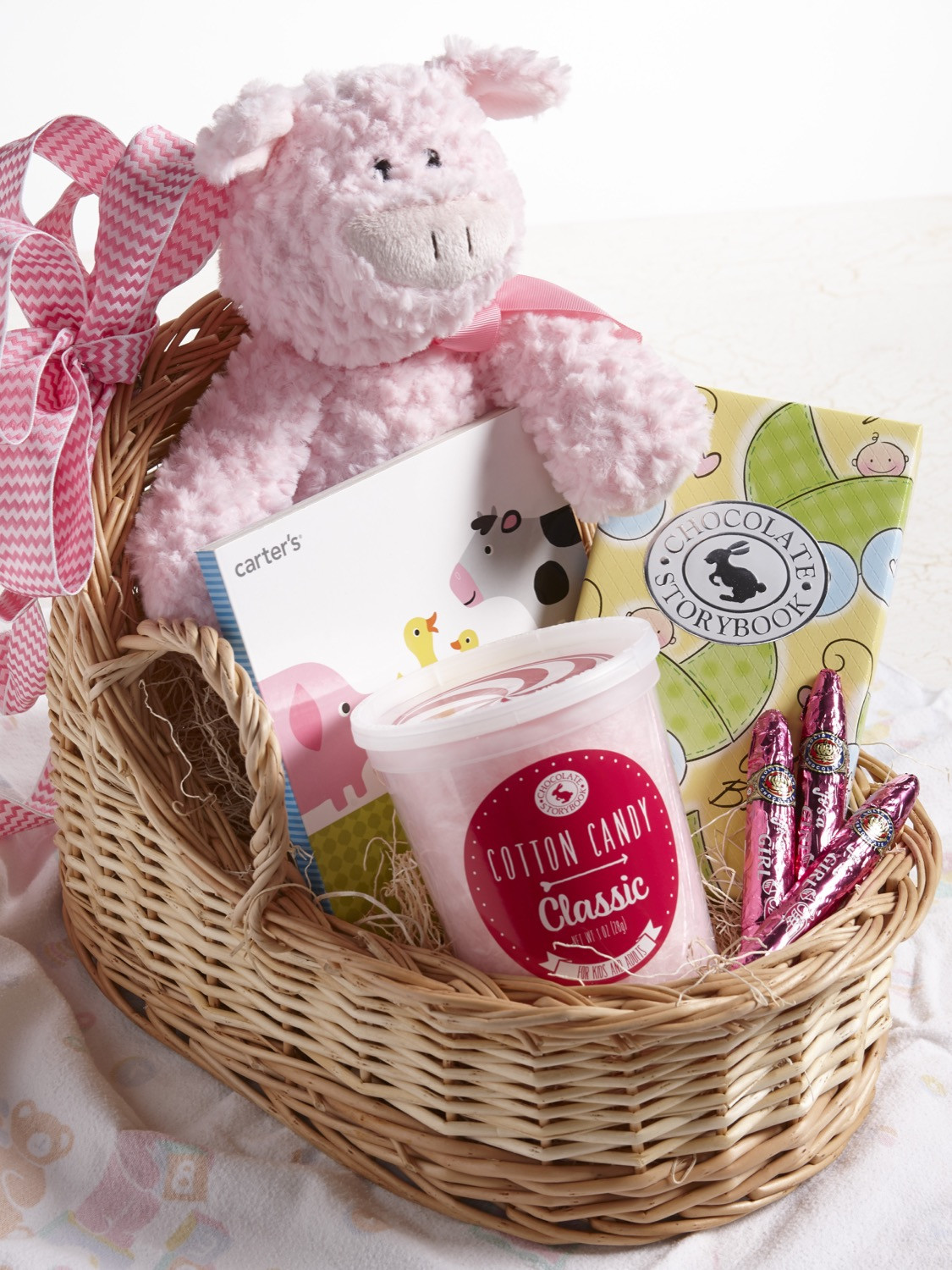 Baby Congrats Gifts
 Baby Girl Congratulations Gift Basket