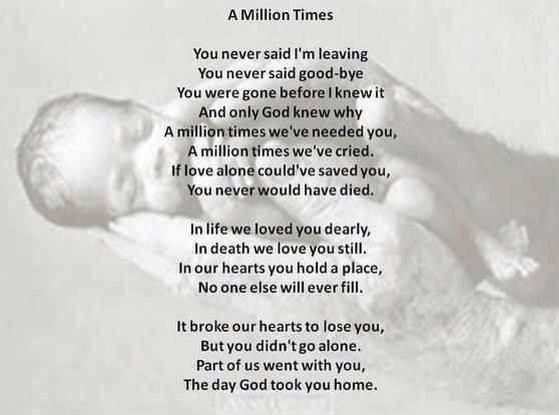 Baby Death Quote
 Miscarriage Stillborn poem