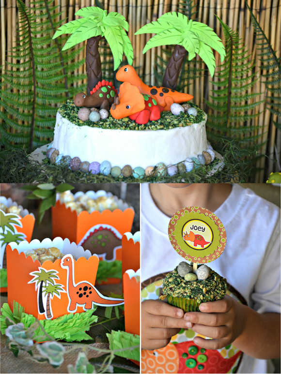 Baby Dinosaur Birthday Party
 Dinosaur Birthday Party Printables Supplies