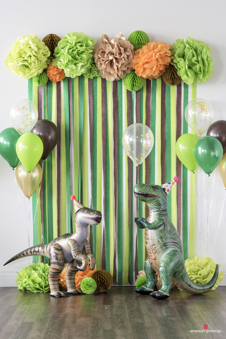 Baby Dinosaur Birthday Party
 Dinosaur Birthday Party Ideas Inspiration