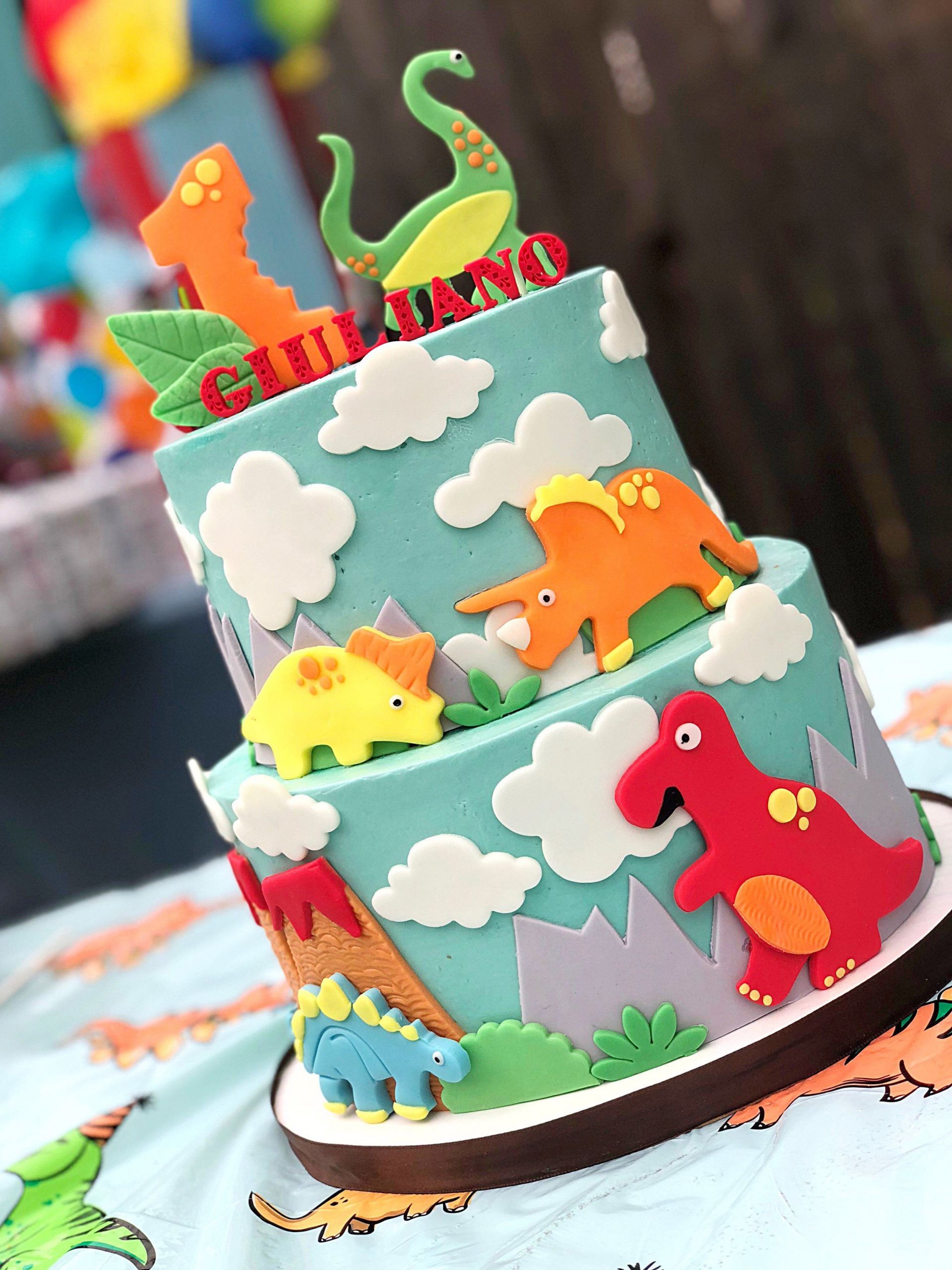Baby Dinosaur Birthday Party
 Baby G Is 1 A Dino Themed Birthday Party
