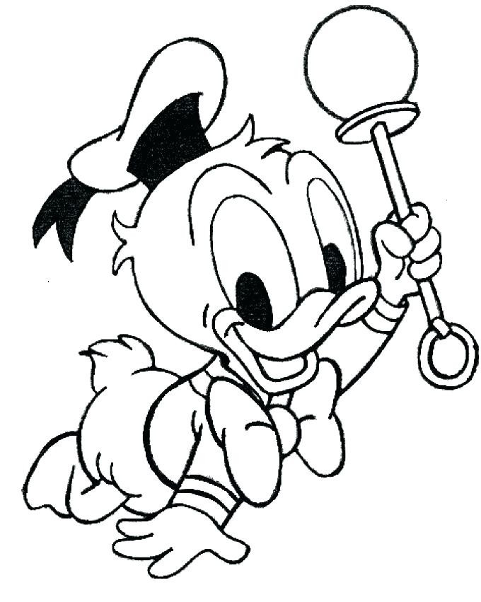 Top 21 Baby Donald Duck Coloring Pages - Home, Family, Style and Art Ideas