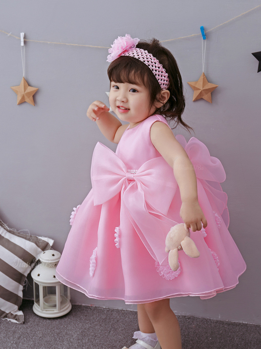 Baby Dress For Birthday Party
 2017 New Girl Kids Festival Party Wear Baby Girl 1st