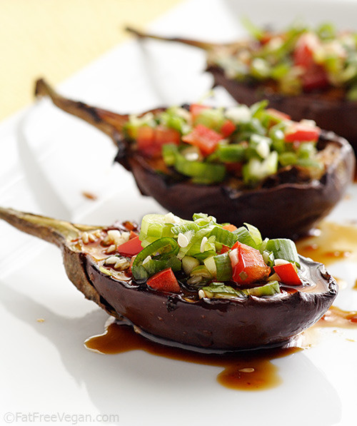 Baby Eggplant Recipe
 Grilled Baby Eggplants with Korean Barbecue Sauce