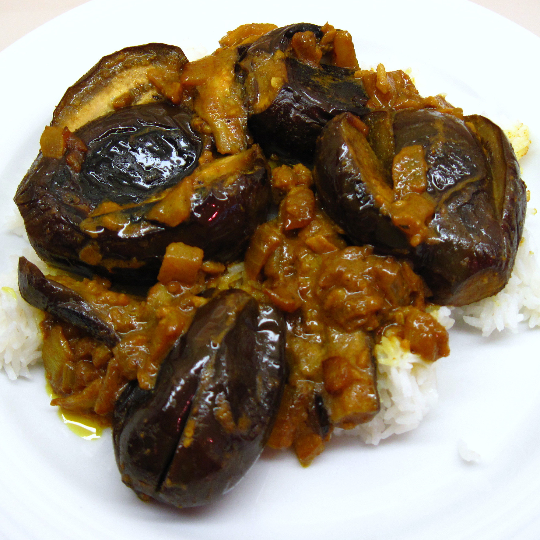 Baby Eggplant Recipes Indian
 Curried Eggplant