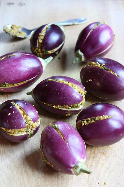Baby Eggplant Recipes Indian
 Stuffed Indian Eggplant Recipe Bittman Viet World