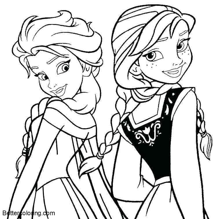 Baby Elsa And Anna Coloring Pages
 Baby Disney Princess Coloring Pages Frozen Coloring Pages