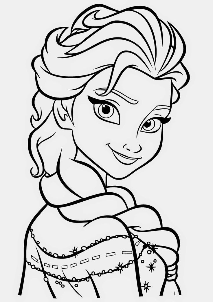 Baby Elsa And Anna Coloring Pages
 Pin on Drawings Coloring Books