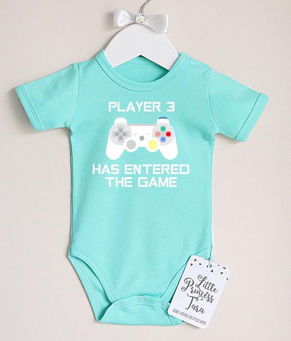 Baby Fashion Games
 Player 3 Has Entered The Game Baby Clothes Gamer Baby