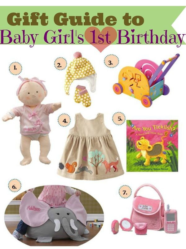 Baby First Birthday Gift Ideas
 Gift ideas for baby girls first birthday