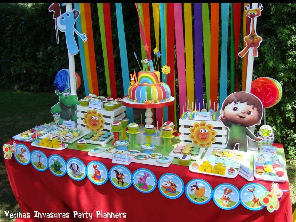 Baby First Birthday Party Supplies
 Baby TV Birthday Party Ideas 1 of 16