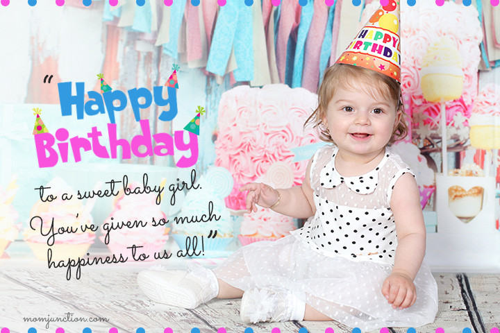 Baby First Year Quotes
 106 Wonderful 1st Birthday Wishes And Messages For Babies