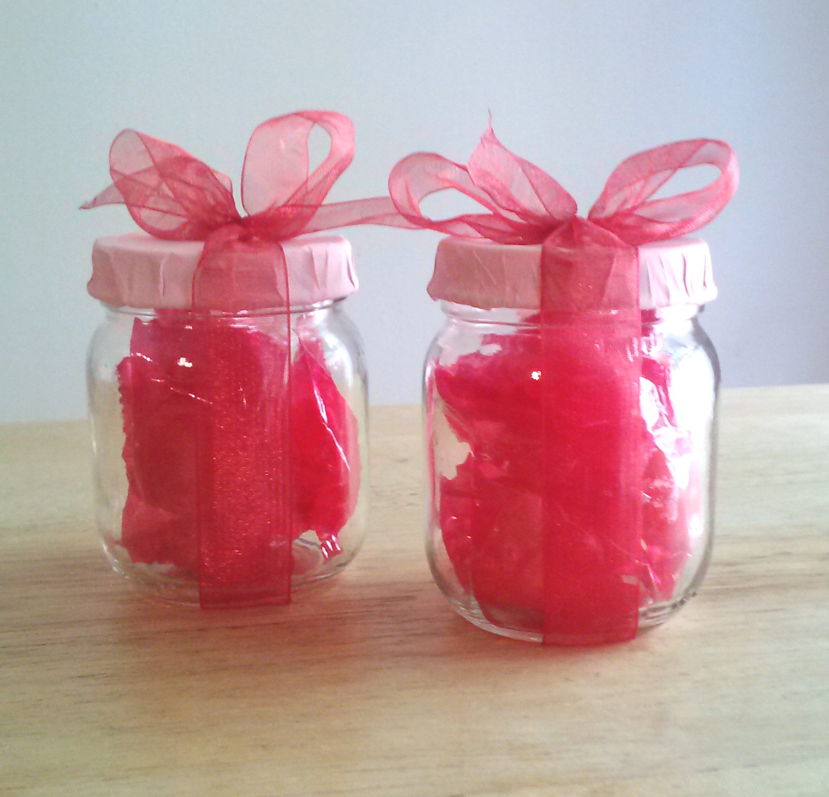 Baby Food Jars Party Favors
 Baby Food Jar Party Favors
