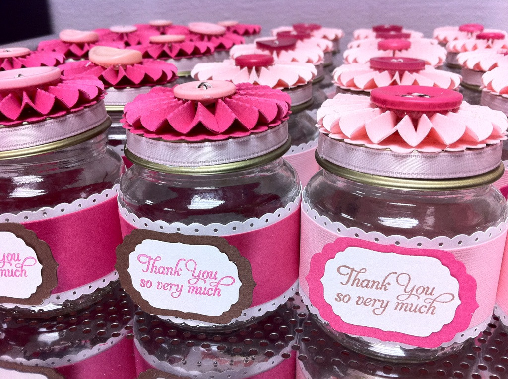 Baby Food Jars Party Favors
 Studio H2Os Baby Food Jar Party Favors & Cupcake Toppers