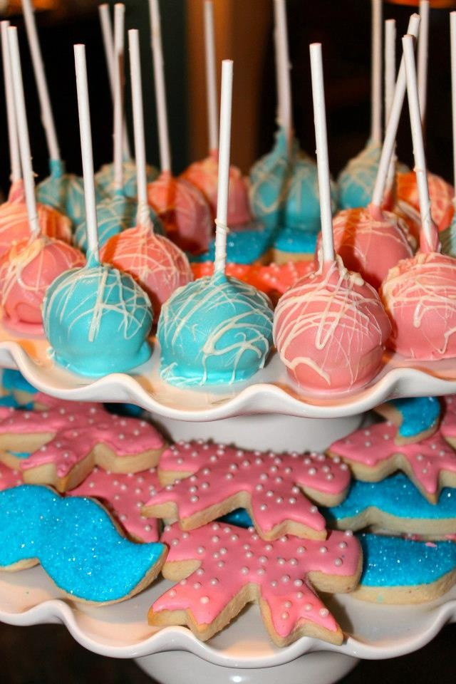 Baby Gender Party Food Ideas
 17 Best images about Gender Reveal Party Ideas on
