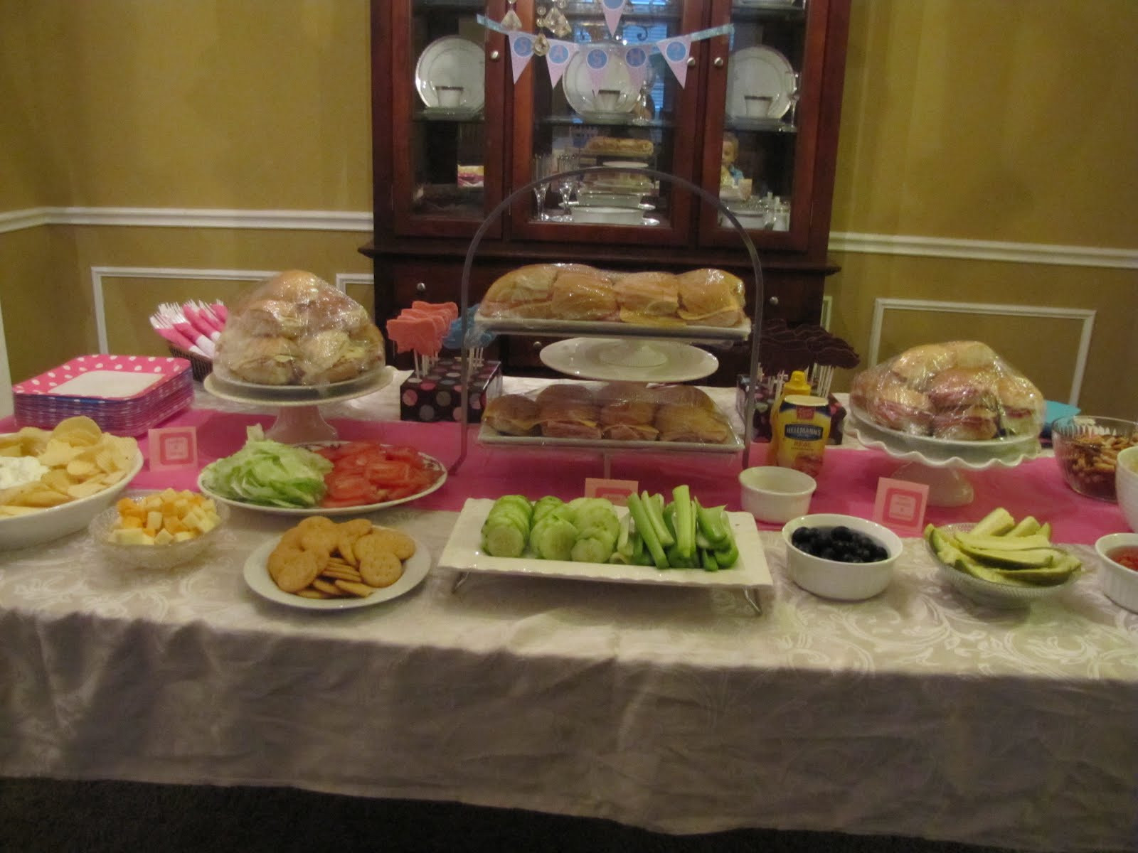 Baby Gender Party Food Ideas
 lil Mop Top Stache or Sash Gender Reveal Party