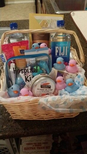 Baby Gender Reveal Party Gifts
 Gender reveal t basket for mom neat idea for a mom and