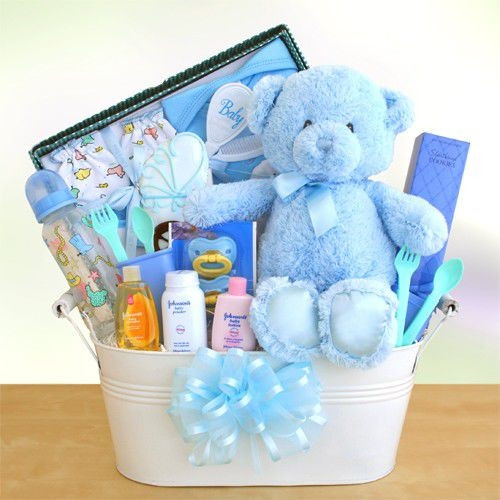 Baby Gift Basket Delivery
 New Baby Boy Gift Baskets USA Delivery Carithers Flowers