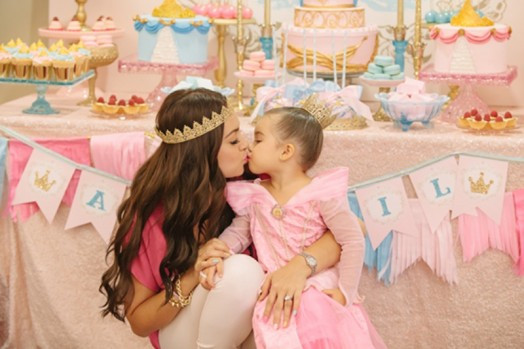 Baby Girl Bday Party
 Charming Princess Themed Baby Girl Birthday Party