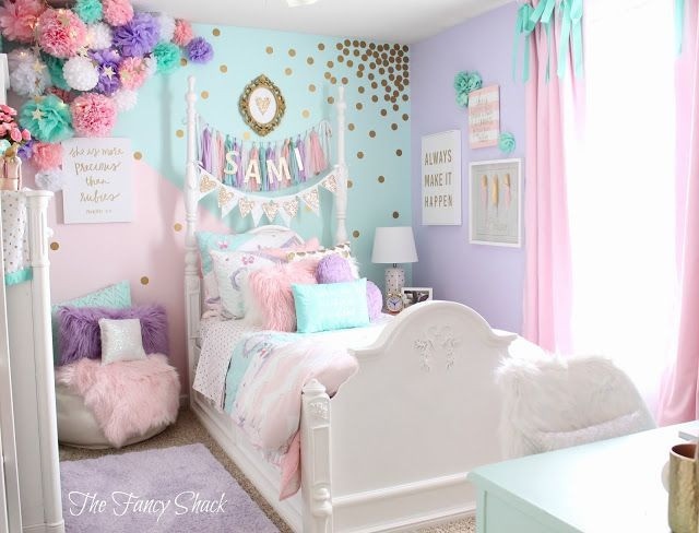 Baby Girl Bedroom Decorating Ideas
 Sami Says AG & The Fancy Shack Girls Pastel Bedroom Room