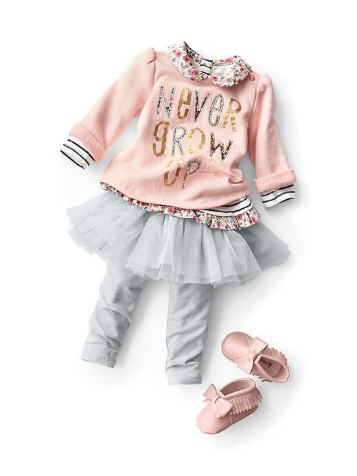 Baby Girl Fashion Clothing
 Love this cute outfit from baby gap