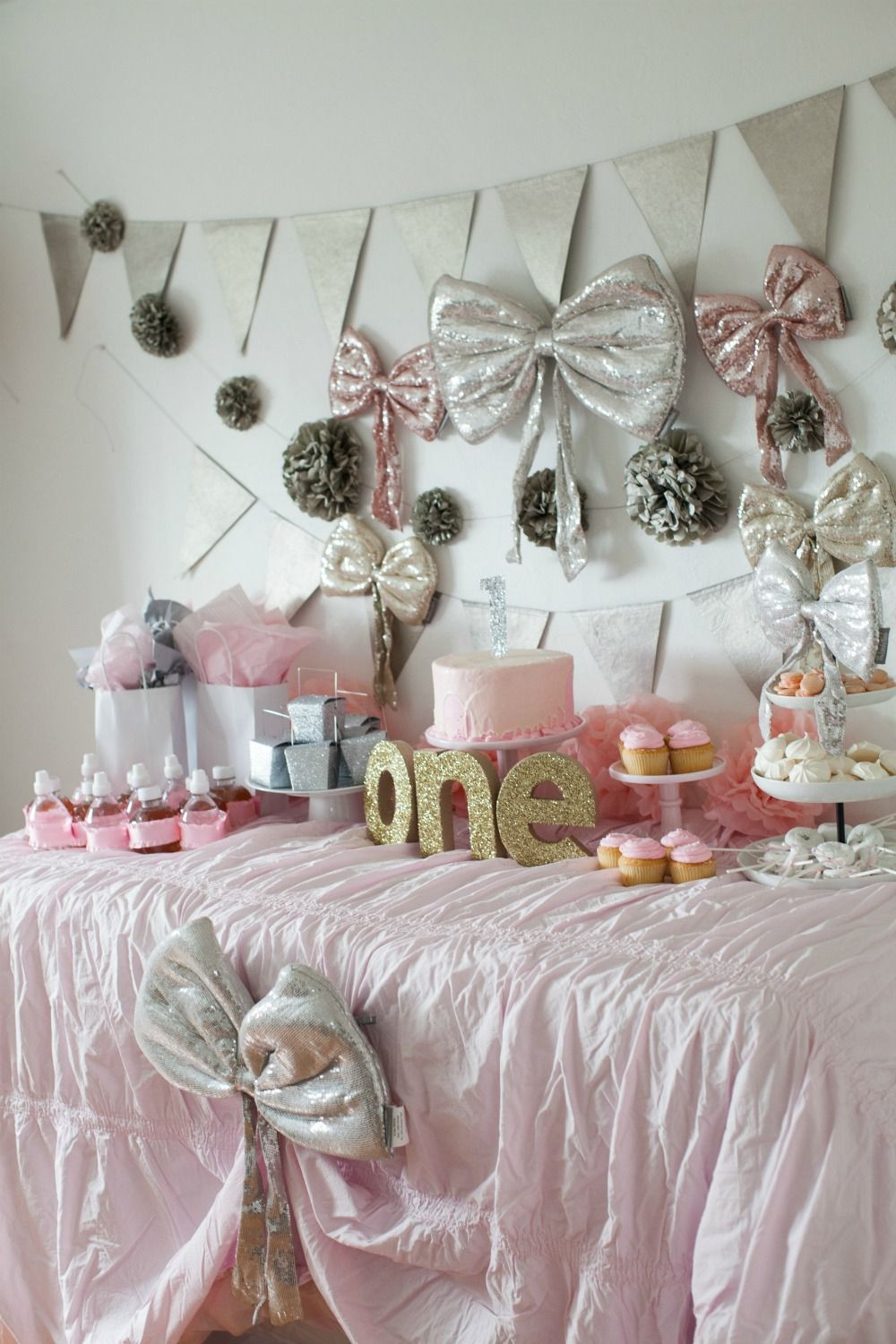 Baby Girl First Birthday Party Decorations
 Girl First Birthday Party
