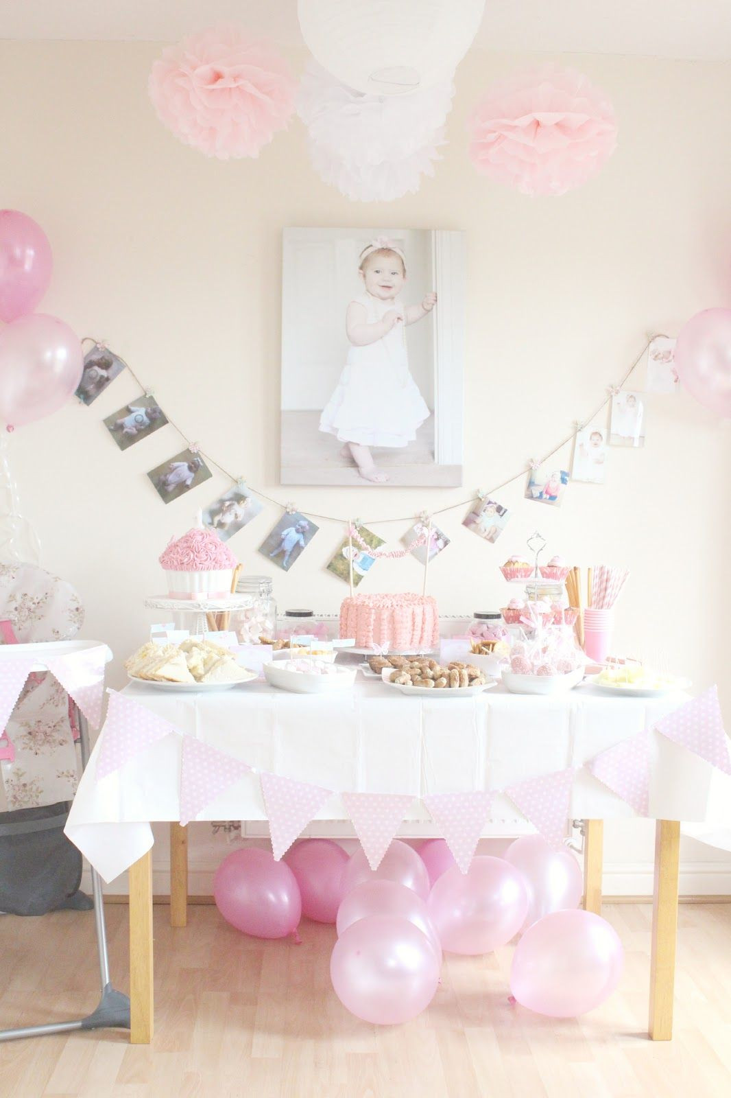 Baby Girl First Birthday Party Decorations
 First Birthday Party & Decor Vintage Princess Inspired