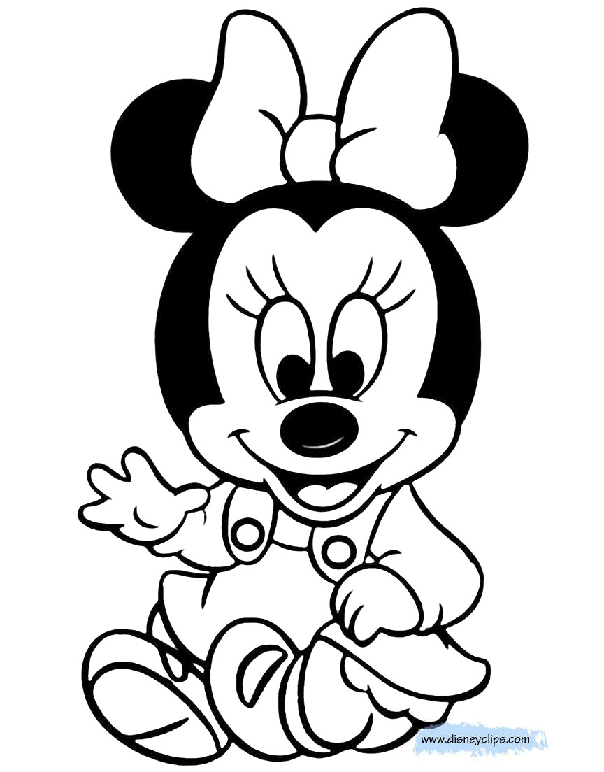 Baby Goofy Coloring Pages
 Disney Babies Coloring Pages 5